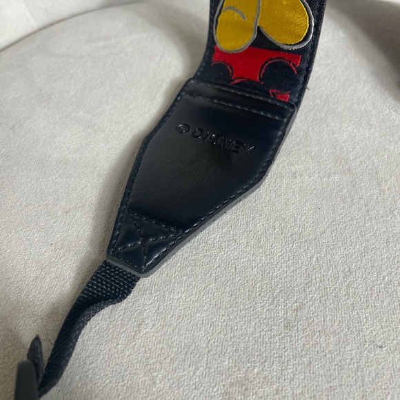 Disney Mickey Mouse Black Adjustable Strap Multi Use 45" Long - Picture 3 of 6